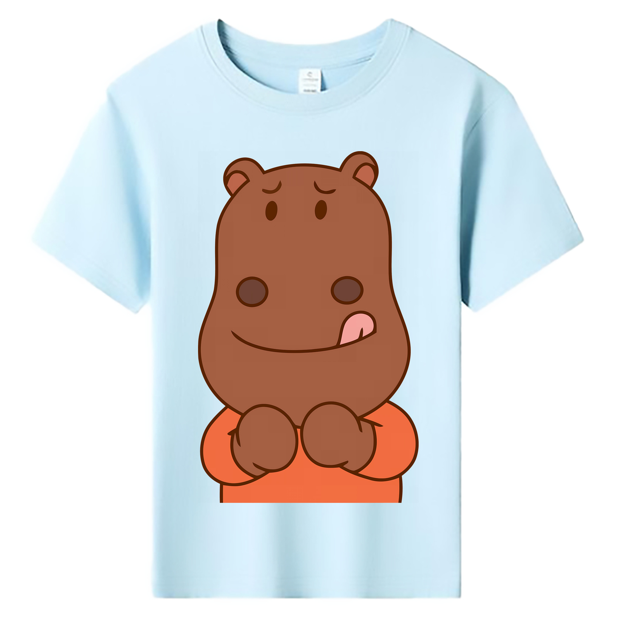 （画像用） アンパンマン Anpanman 綿100％キッズTシャツ（フロントプリント）